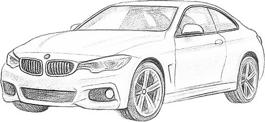 Car sketch